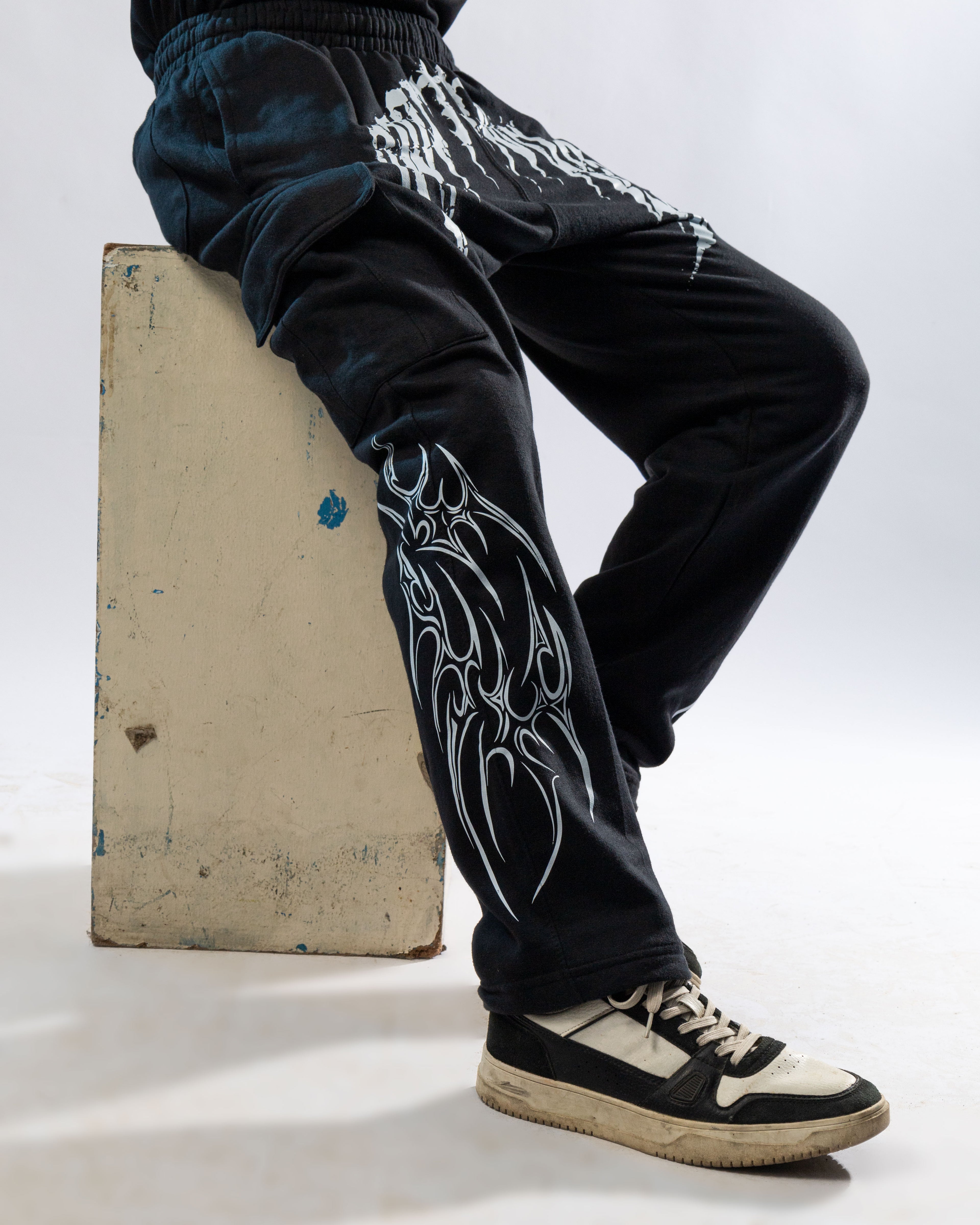 street wear Graphic baggy trouser