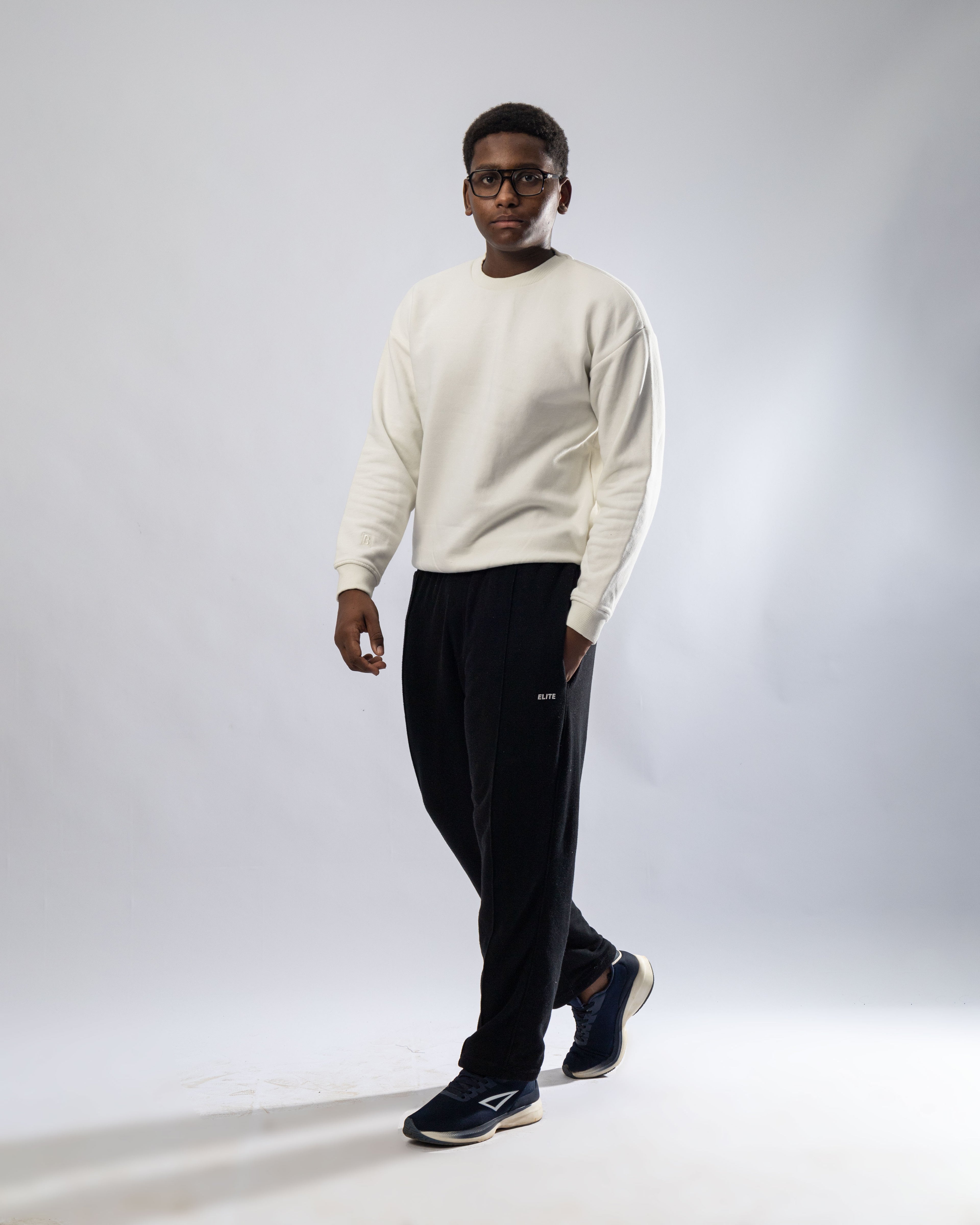 Premium Cream Crewneck Sweatshirt