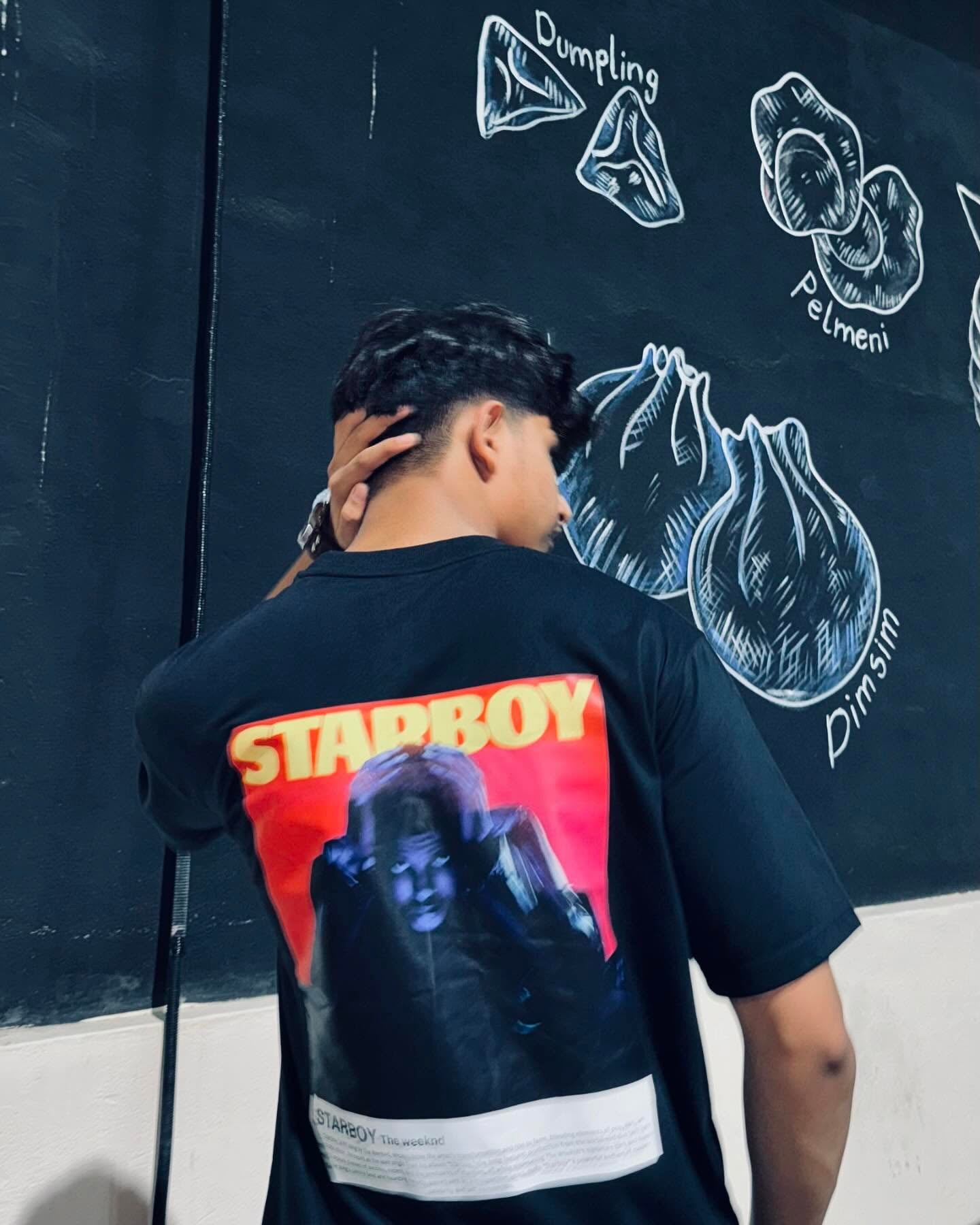 Starboy Oversized Graphic Tee