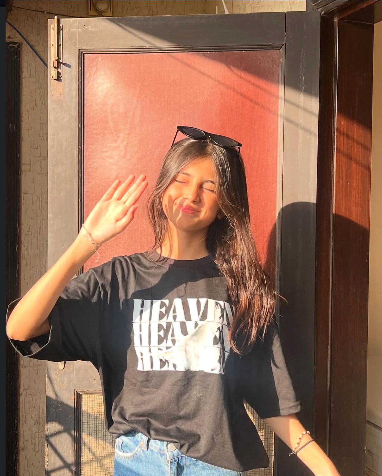 Heaven's Oversized Graphic Tee