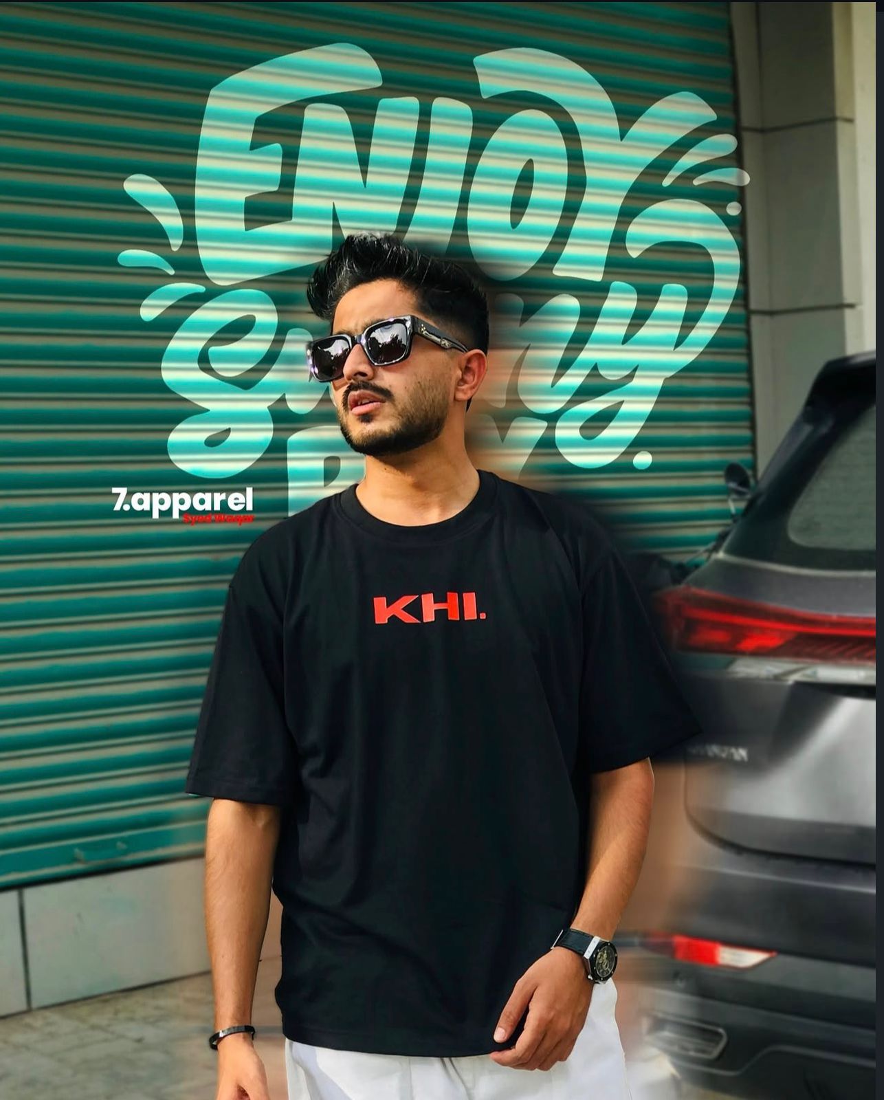 Karachi Oversized tee