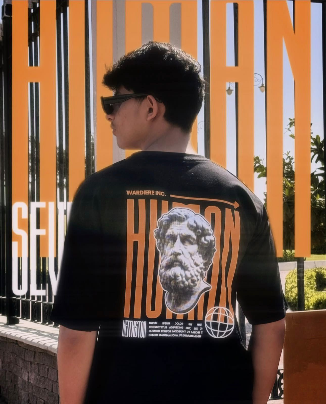 Human Legacy Oversized Graphic Tee